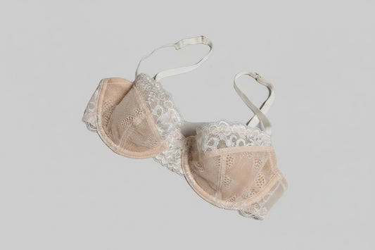Arabella Lace Bra - Cream