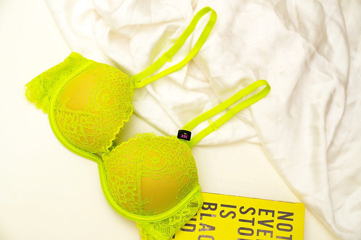 Dreamy goddess - Neon lightly lined bra