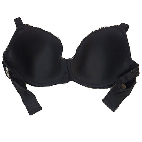 Black lace trim