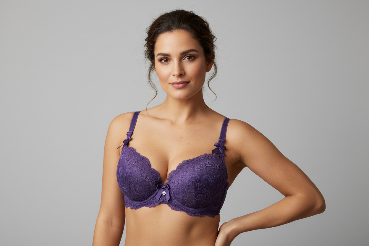 Violet Balconette Bra