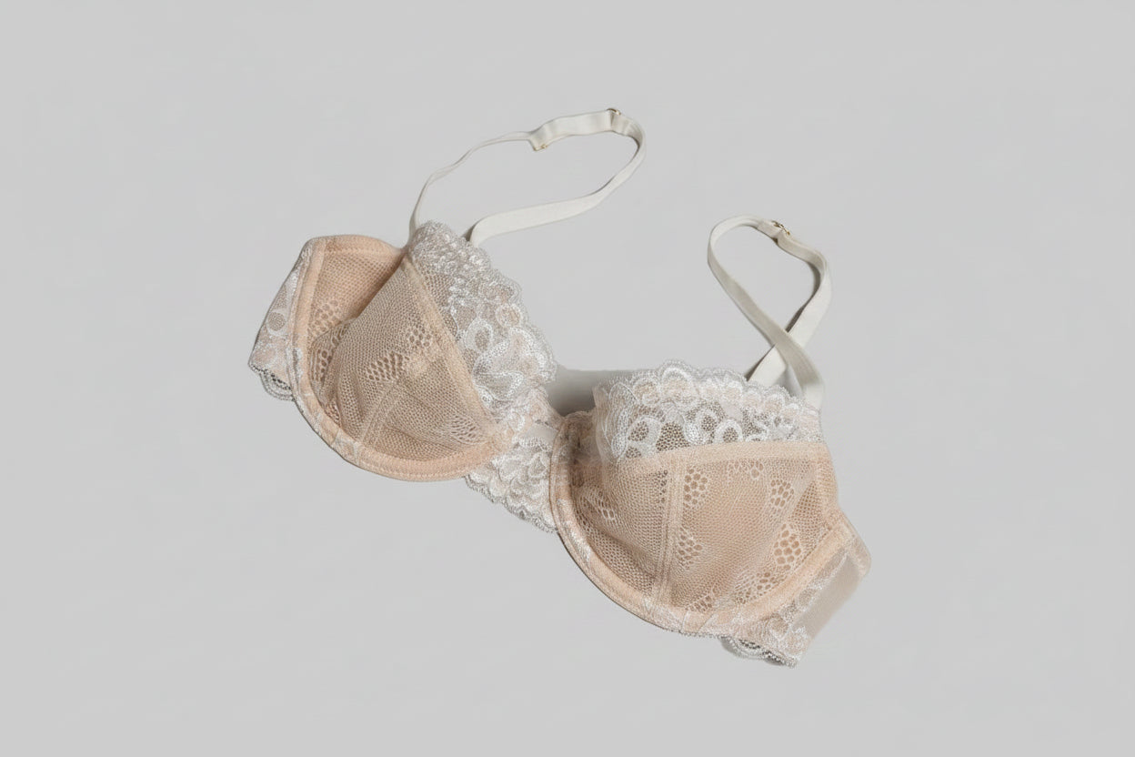 Arabella Lace Bra - Cream