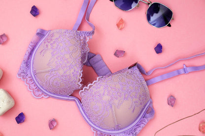 Dreamy Goddess - Lilac lightly lined bra