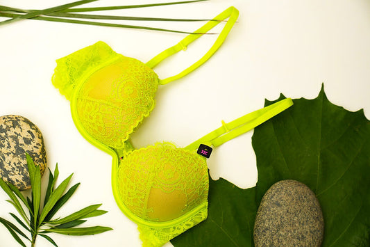 Dreamy goddess - Neon lightly lined bra