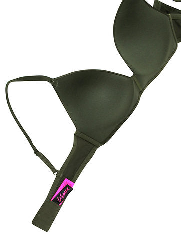 Olive Wireless Bra