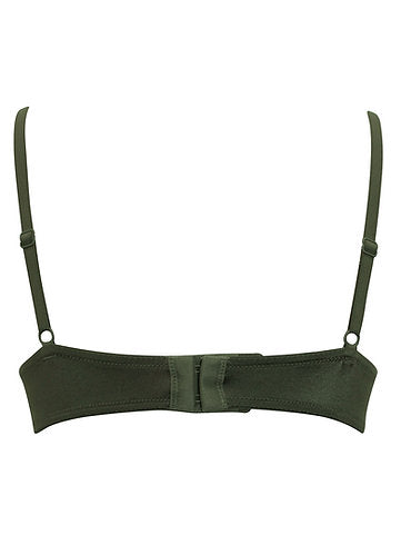 Olive Wireless Bra