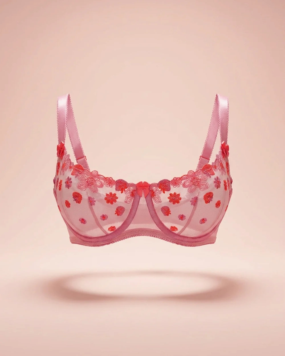 Strawberry Crush Balcony Bra