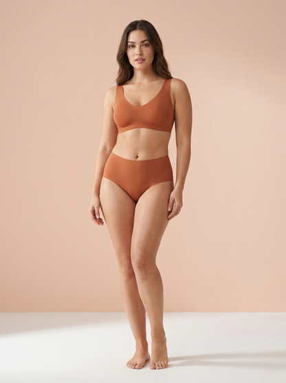 Seamless Brown Hiphugger