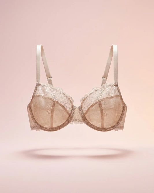 Arabella Lace Bra - Cream